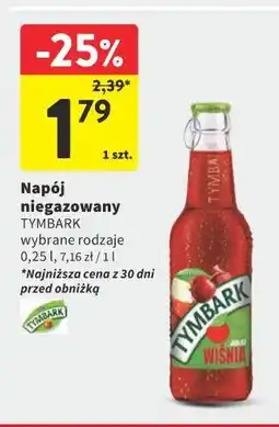 Intermarche Napój niegazowany TYMBARK wiśnia oferta