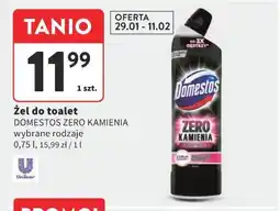 Intermarche DOMESTOS ZERO KAMIENIA Żel do toalet oferta