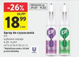 Intermarche CIF Spray do czyszczenia (0,32 - 0,59 l) oferta