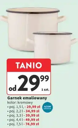Intermarche Garnek emaliowany oferta