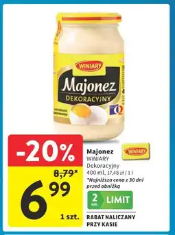 Intermarche Majonez WINIARY Dekoracyjny (400 ml) oferta