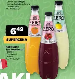 Netto Napój limone zero San Benedetto oferta
