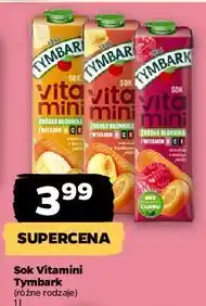 Netto Sok brzoskwinia-marchew-jabłko Tymbark Vitamini oferta