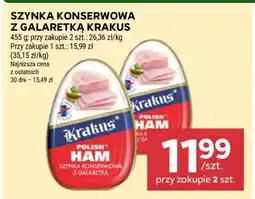 Stokrotka Market Szynka konserwowa z galaretką Krakus oferta
