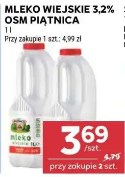 Stokrotka Market Mleko Wiejskie 3,2% OSM Piątnica oferta