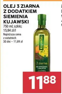 Stokrotka Market Olej 3 ziarna z dodatkiem siemienia Kujawski oferta