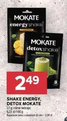 Stokrotka Market Shake Energy, Detox Mokate oferta