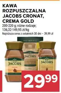 Stokrotka Market Kawa rozpuszczalna Jacobs Cronat, Crema Gold oferta