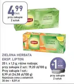 Stokrotka Market Zielona Herbata Eksp. Lipton oferta