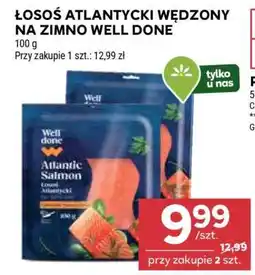 Stokrotka Market Łosoś atlantycki wędzony na zimno Well Done oferta