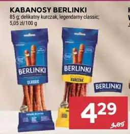 Stokrotka Market Kabanosy Berlinki oferta