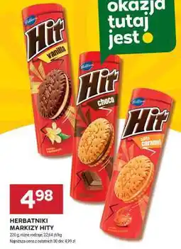 Stokrotka Market HERBATNIKI MARKIZY HITY oferta