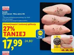 Lidl Rzeźnik Polski kurczak – filety z piersi, XXL oferta