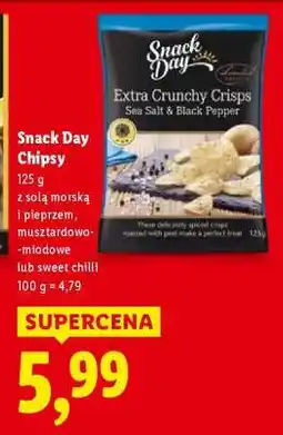 Lidl SNACK DAY Chipsy oferta
