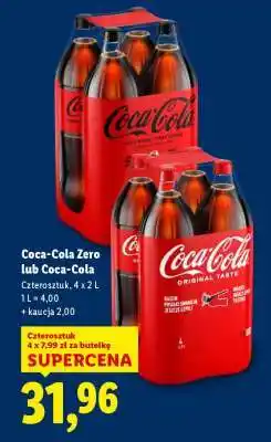 Lidl Coca-Cola Zero lub Coca-Cola oferta