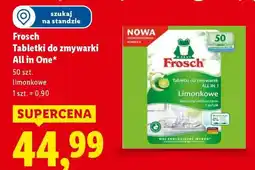Lidl Frosch Tabletki do zmywarki All in One oferta