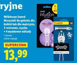 Lidl Wilkinson Sword Maszynki do golenia oferta