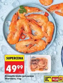 Biedronka Krewetki białe gotowane Marinero, 1 kg oferta