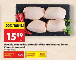Biedronka Udo z kurczaka bez antybiotyków Kraina Mięs Select Kurczak farmerski oferta