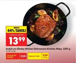 Biedronka Indyk ze śliwką Wolno Gotowane Kraina Mięs 500 g oferta