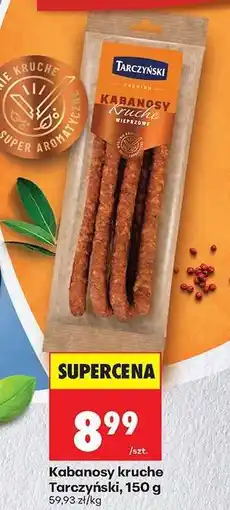 Biedronka Kabanosy kruche Tarczyński, 150 g oferta