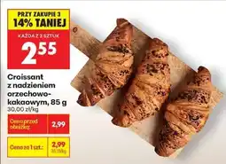 Biedronka Croissant z nadzieniem orzechowo kakaowym , 85 g oferta