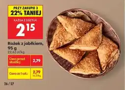Biedronka Rożek z jabłkiem , 95 g oferta