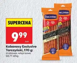 Biedronka Kabanosy Exclusive Tarczyński 170 g oferta