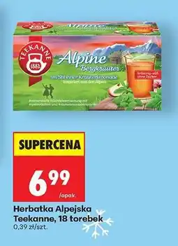 Biedronka Herbatka Alpejska Teekanne, 18 torebek oferta
