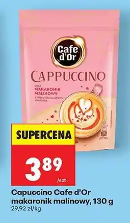Biedronka Capuccino Cafe d'Or makaronik malinowy, 130 g oferta