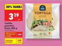 Biedronka Tortilla pszenna Pano 306 g oferta