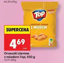 Biedronka Orzeszki ziemne z miodem Top, 150 g oferta