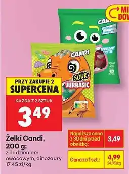 Biedronka Żelki Candi, 200 g oferta