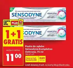 Biedronka Sensodyne Kompletna Ochrona, 75 ml oferta