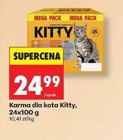 Biedronka Karma dla kota Kitty, 24x100 g oferta