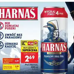Biedronka PIWO HARNAŚ 500 ML oferta