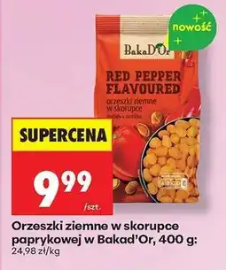 Biedronka Orzeszki ziemne w skorupce paprykowej w Baka'd'Or, 400 g oferta