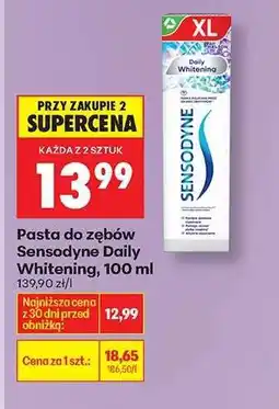 Biedronka Sensodyne Daily Whitening, 100 ml oferta