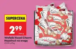 Biedronka Wafelki Royal Charm Hazelnut na wagę oferta