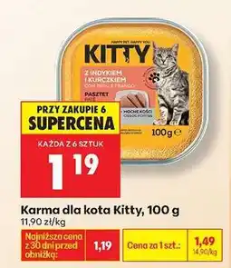 Biedronka Karma dla kota Kitty, 100 g oferta