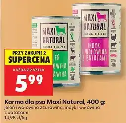 Biedronka Karma dla psa Maxi Natural, 400 g oferta