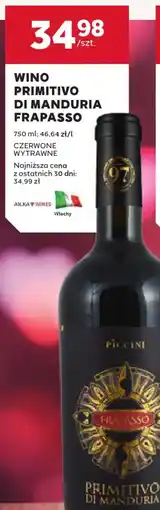 Stokrotka Wino Primitivo di Manduria Frapasso oferta