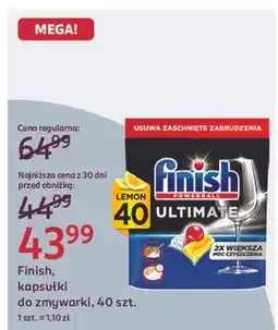 Rossmann Tabletki do zmywarek lemon Finish Quantum Ultimate oferta