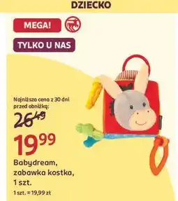 Rossmann Zabawka kostka Babydream oferta