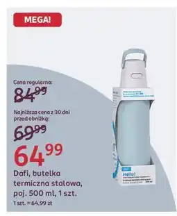 Rossmann Butelka termiczna 500 ml Dafi oferta