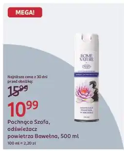 Rossmann Odświeżacz powietrza bawełna i kwiat lotosu Pachnąca Szafa Home Nature oferta