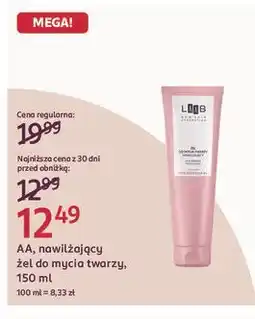 Rossmann Żel do mycia twarzy nawilżający Aa Laab oferta
