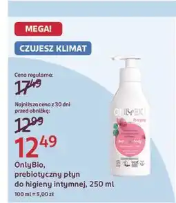 Rossmann Emulsja do higieny intymnej everyday Only Bio oferta