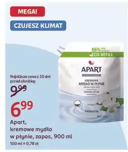 Rossmann Mydło w płynie nawilżenie Apart Creamy Care oferta