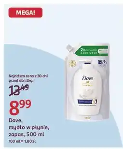 Rossmann Mydło w płynie deeply nourishing Dove oferta